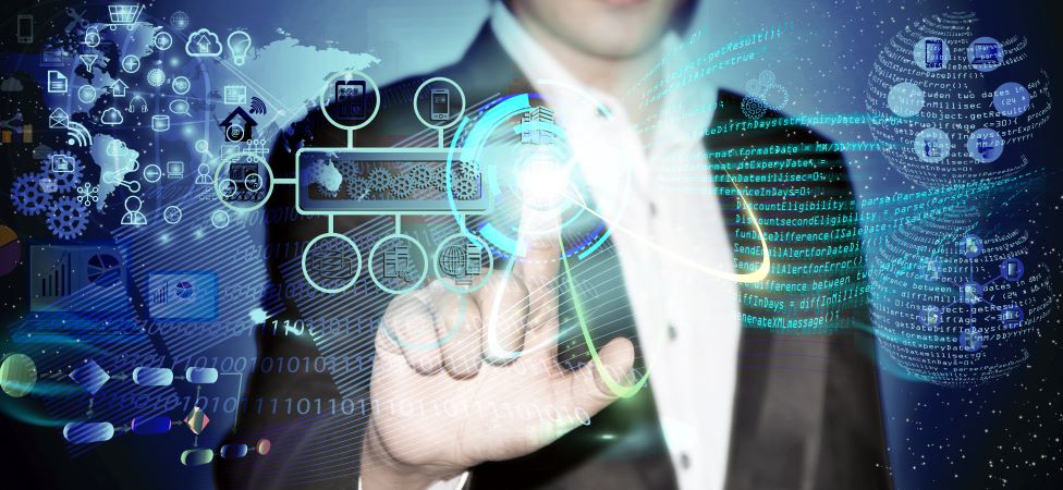 Man starting a development process which ideally is back up by a development plan